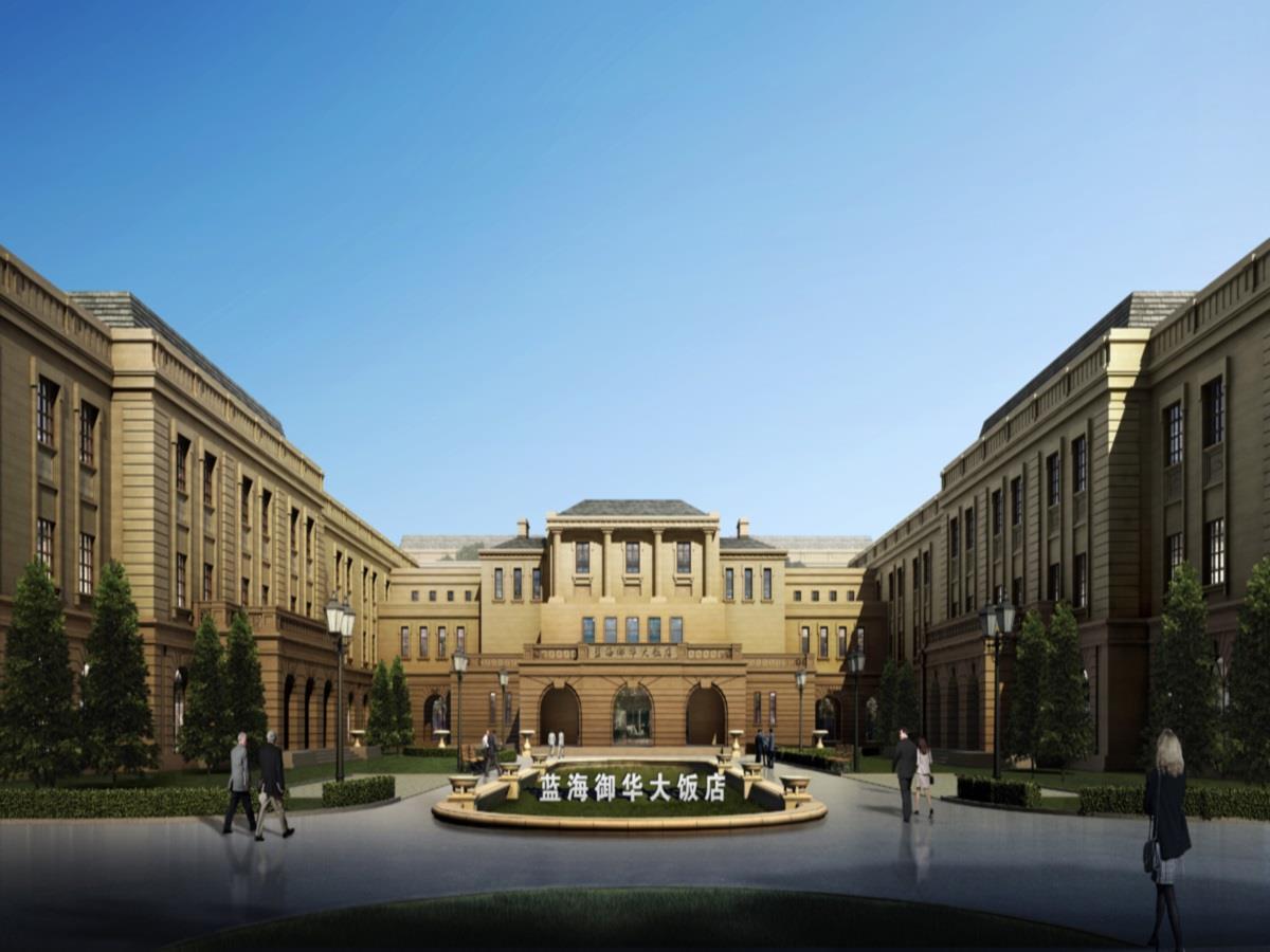 Luxury Blue Horizon Hotel Dongying Exterior foto