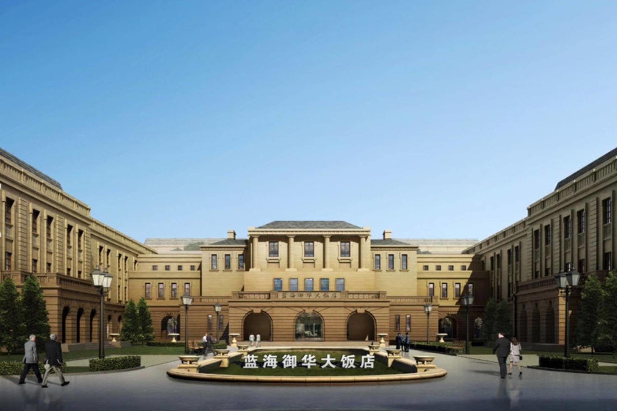 Luxury Blue Horizon Hotel Dongying Exterior foto