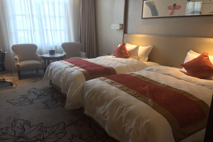 Luxury Blue Horizon Hotel Dongying Exterior foto